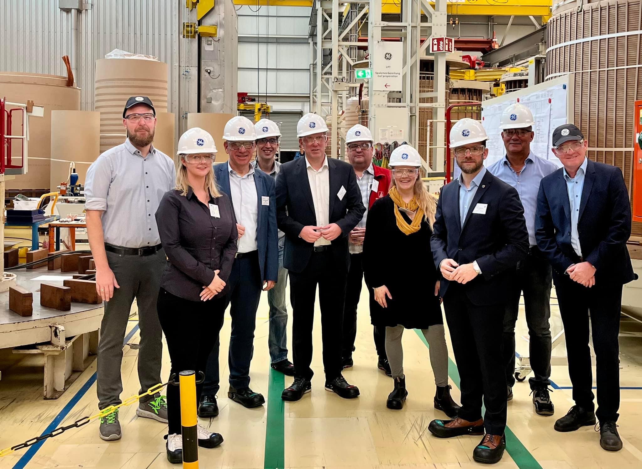 Firmenbesuch bei General Electric | Jochen Klenner