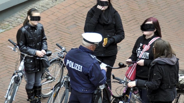 Radfahrer Kontrollen Radfahrer Kontrollen
