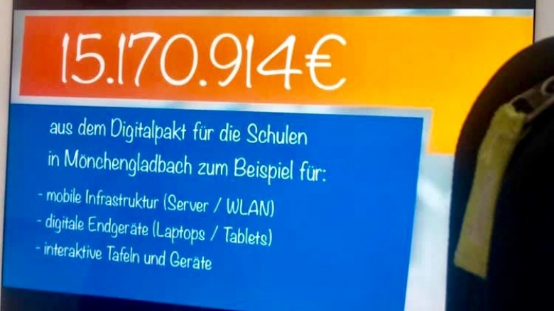 Gelder aus Digitalpakt 