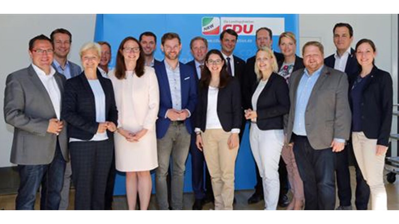 Die "Junge Gruppe" der neuen CDU-Landtagsfraktion Die "Junge Gruppe" der neuen CDU-Landtagsfraktion
