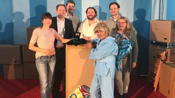 Theateraufführung in der Grundschule Beckrath