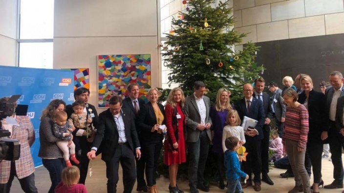Weihnachtsbaum im Landtag
