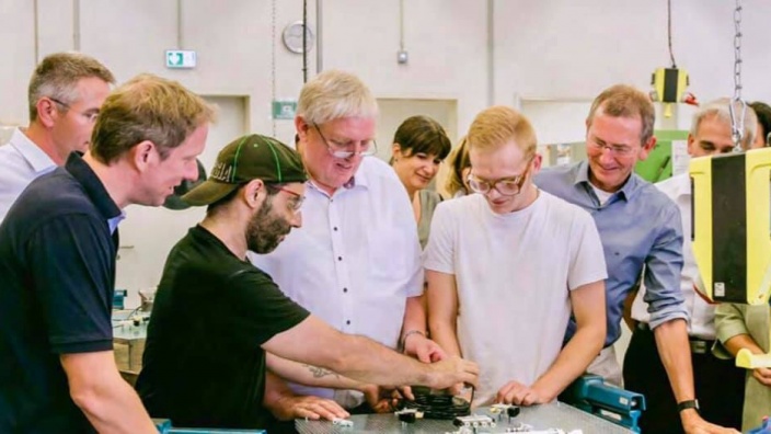 Minister Laumann bei der Kreishandwerkerschaft
