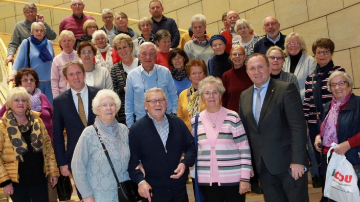 Besuchergruppe Luhnen