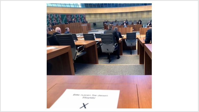 Sondersitzung Landtag NRW
