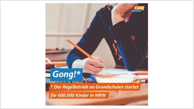 Öffnung Grundschule