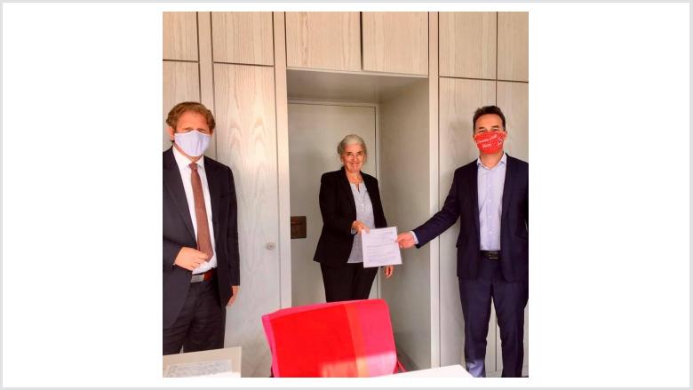 Ministerin Pfeiffer-Poensgen Künstler