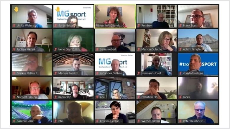 Videokonferenz Sport