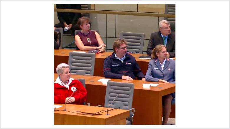 Gedenkstunde für Flutopfer im Landtag 