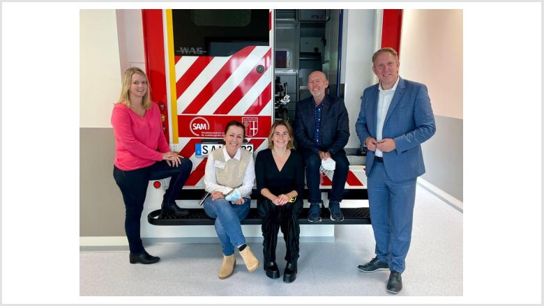 Besuch Städtische Kliniken