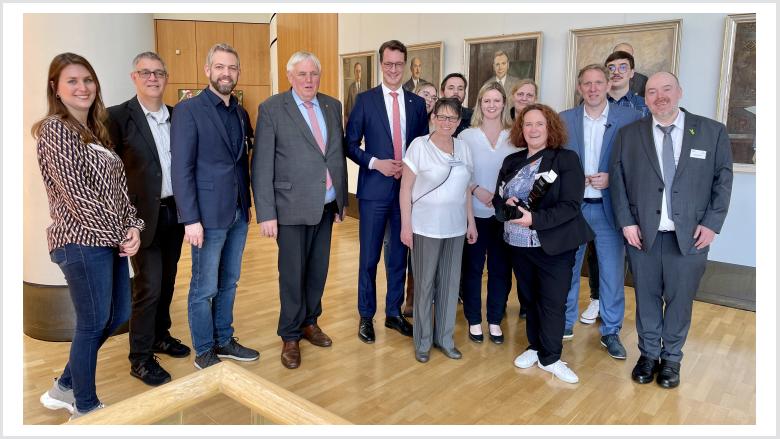 Reha-Verein Mönchengladbach im Landtag Reha-Verein Mönchengladbach im Landtag