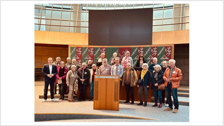 Siedlergemeinschaft Ohlerfeld besucht den Landtag NRW Siedlergemeinschaft Ohlerfeld besucht den Landtag NRW