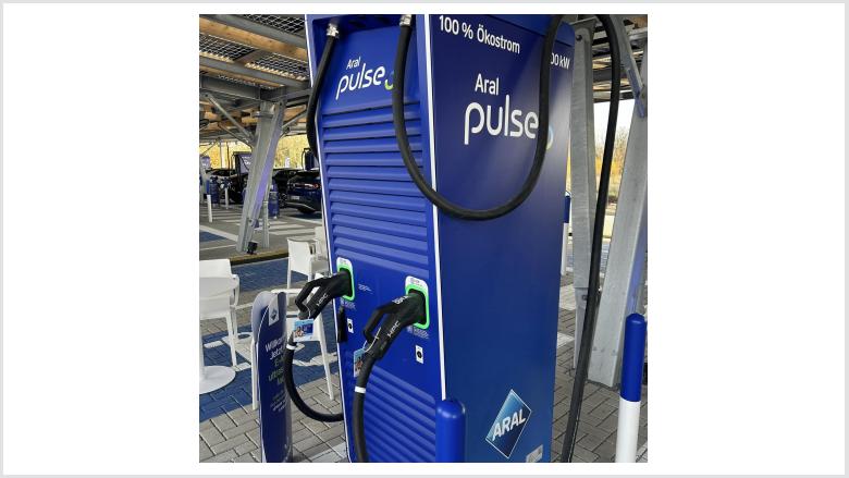 E-Tankstelle von Aral in  Möchengladbach
