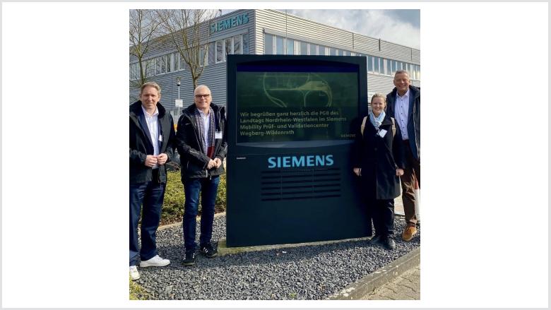 Besuch bei Siemens PCW Wegberg-Wildenrath.