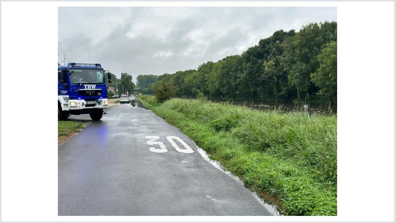 Dank an Helfer Überschwemmung Mönchengladbach