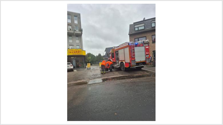 Dank an Helfer Überschwemmung Mönchengladbach