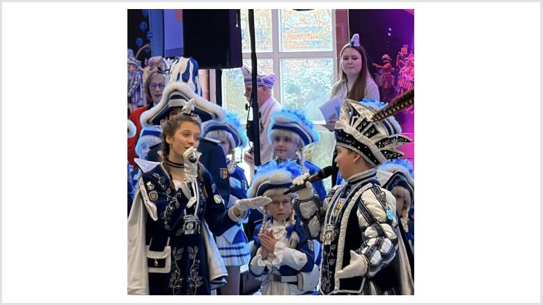 Kinderprinzenpaarempfang