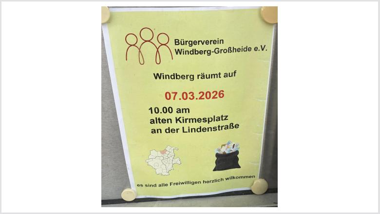 Windberg räumt auf 