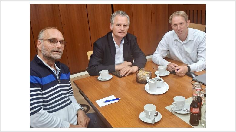 Austausch mit Kinderarzt, Jochen Klenner und Günter Krings