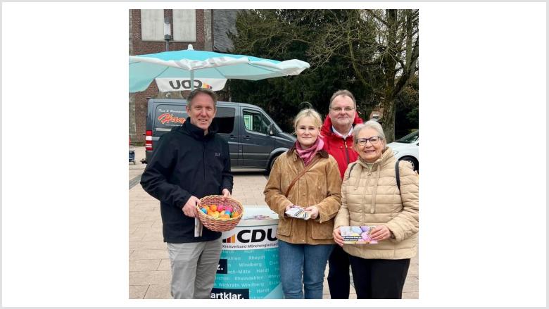 CDU Mönchengladbach Osterstände