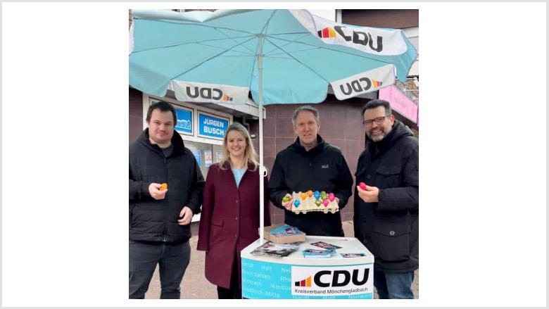 CDU Mönchengladbach Osterstände