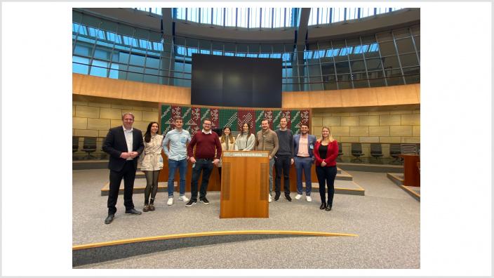 Rotaract im Landtag