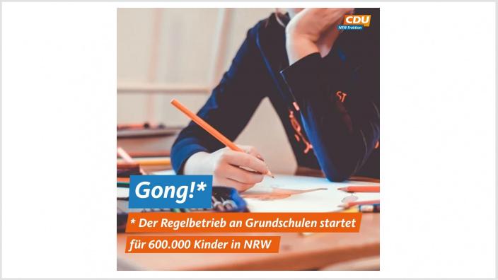 Öffnung Grundschule