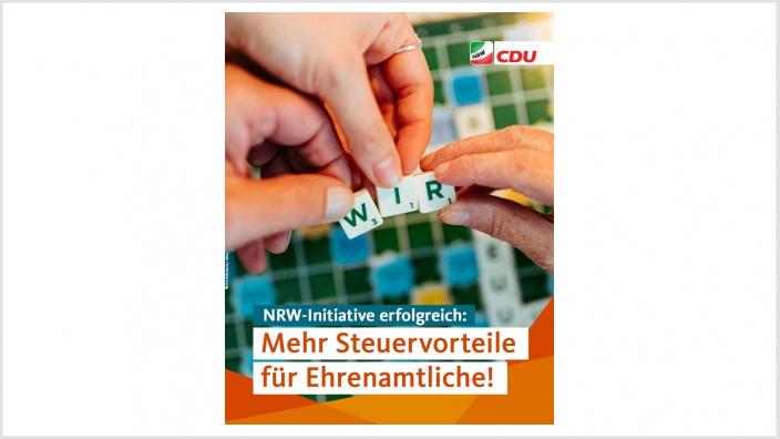 Unterstützung für das Ehrenamt