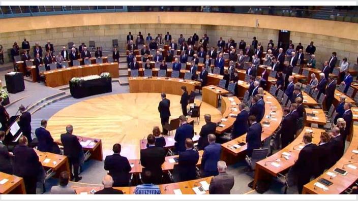 Gedenkstunde für Flutopfer im Landtag 