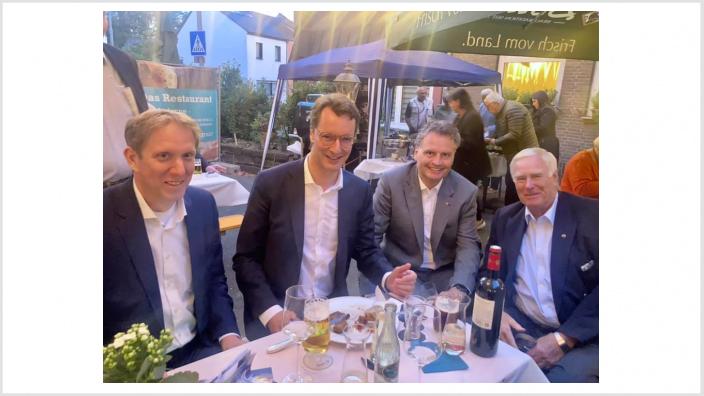 Besuch Minister Wüst in Mönchengladbach 