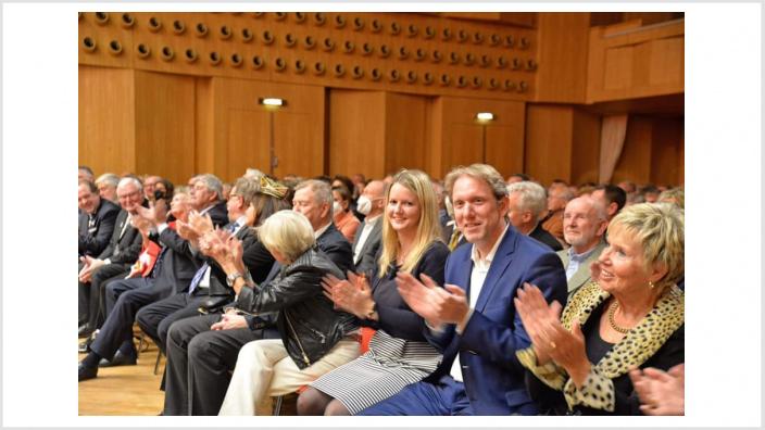Musikkorps der Bundeswehr am Abend in der Rheydter Stadthalle 