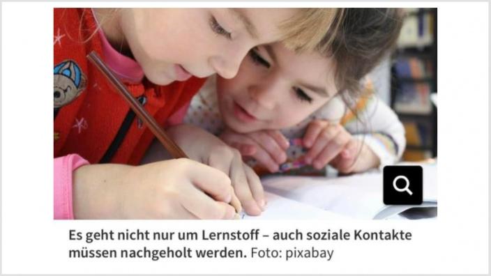 Aufholen nach Corona