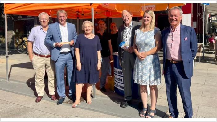Infostand Rheydter Markt