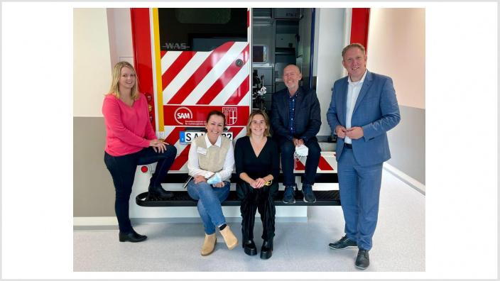 Besuch Städtische Kliniken