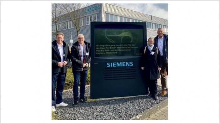 Besuch bei Siemens PCW Wegberg-Wildenrath.