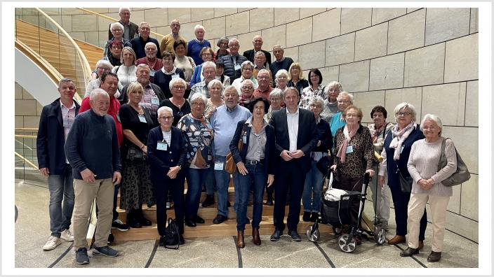 Besuchergruppe Landtag
