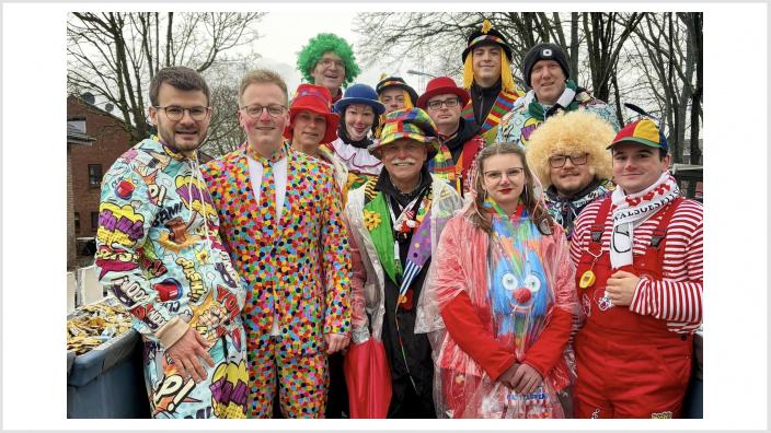 Rosenmontag in Neuwerk 