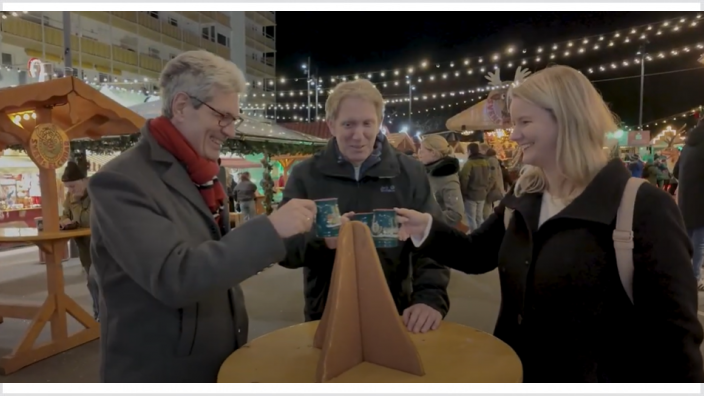 Weihnachtsgrüße aus Mönchengladbach